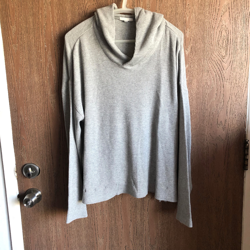 Ribbed Pull Over Hoodie - 4